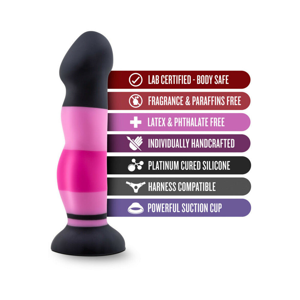 Avant D4 Sexy in Pink 8 in. Silicone Dildo - Fantasies Boutique