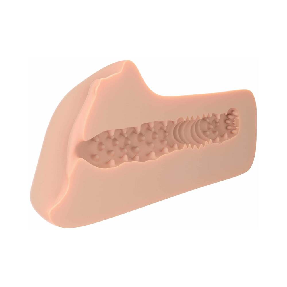 PDX Plus Perfect Pussy Pleasure Stroker Beige - Fantasies Boutique