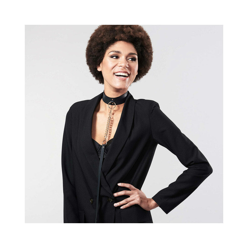 Bijoux Indiscrets Maze Choker with Leash - Fantasies Boutique