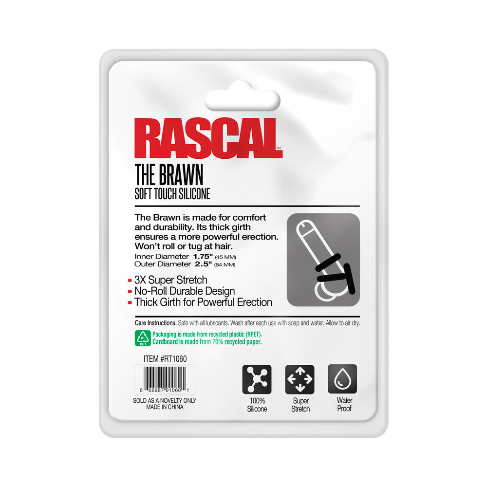 Rascal The Brawn Cockring Black