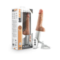 Dr. Skin Silicone Dr. Hammer 7 in. Thrusting, Gyrating & Vibrating Dildo Beige