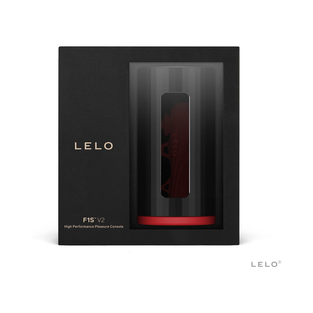 LELO F1S V2 Masturbator Black/Red - Fantasies Boutique