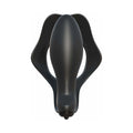 Fantasy C-Ringz Rock Hard Ass-Gasm Vibrating Silicone Cockring With Anal Plug Black