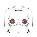 Pastease Neon Flowers Petal Breast Pasties
