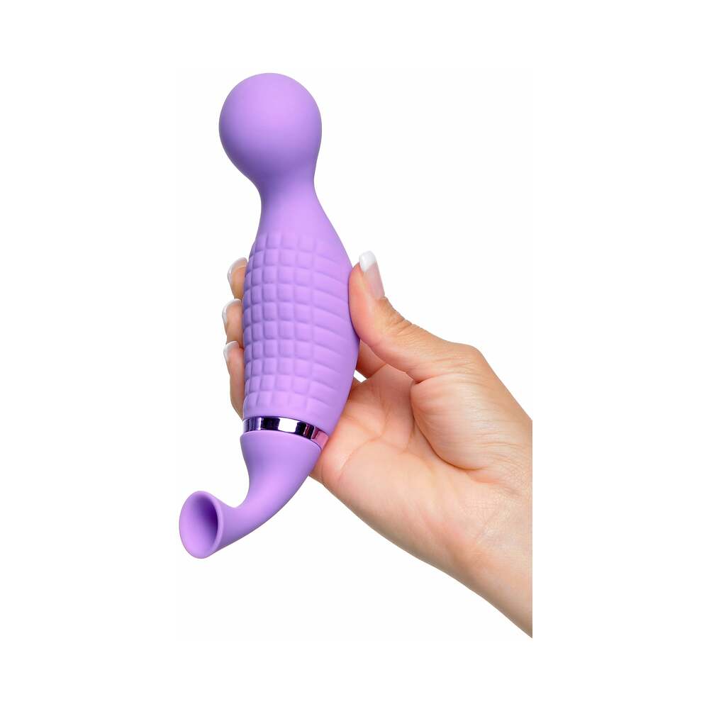 Fantasy For Her Ultimate Climax-Her Dual Stimulator Purple - Fantasies Boutique
