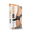 Dr. Skin 6 in. Hollow Strap On Black - Fantasies Boutique