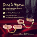 Temptasia Ardor Wrist & Ankle Restraints Pink