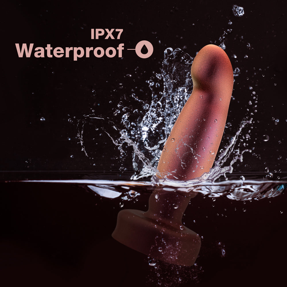 Anal Adventures Matrix Bionic Plug with Remote Cosmic Copper - Fantasies Boutique