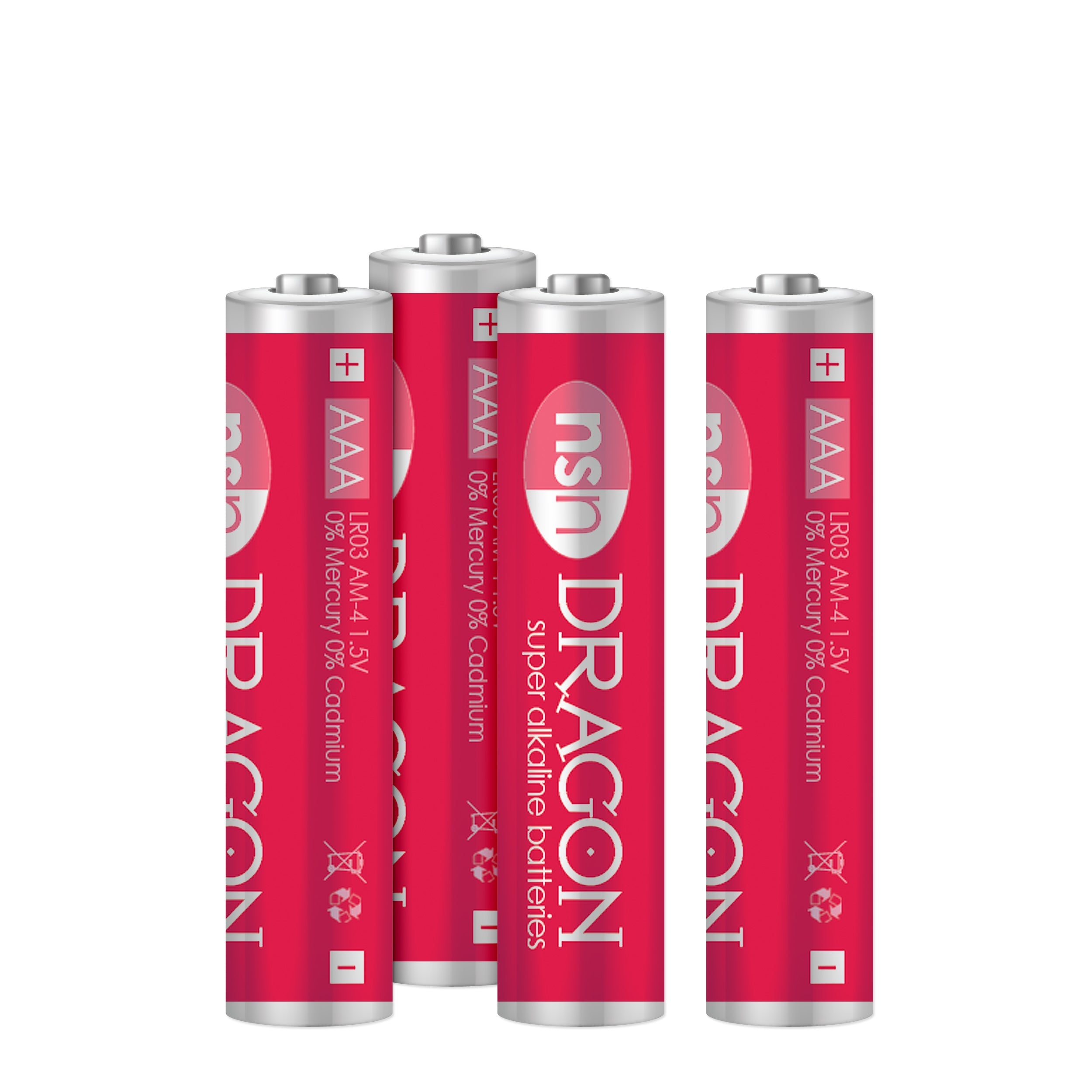 Dragon Alkaline AAA Batteries - Fantasies Boutique