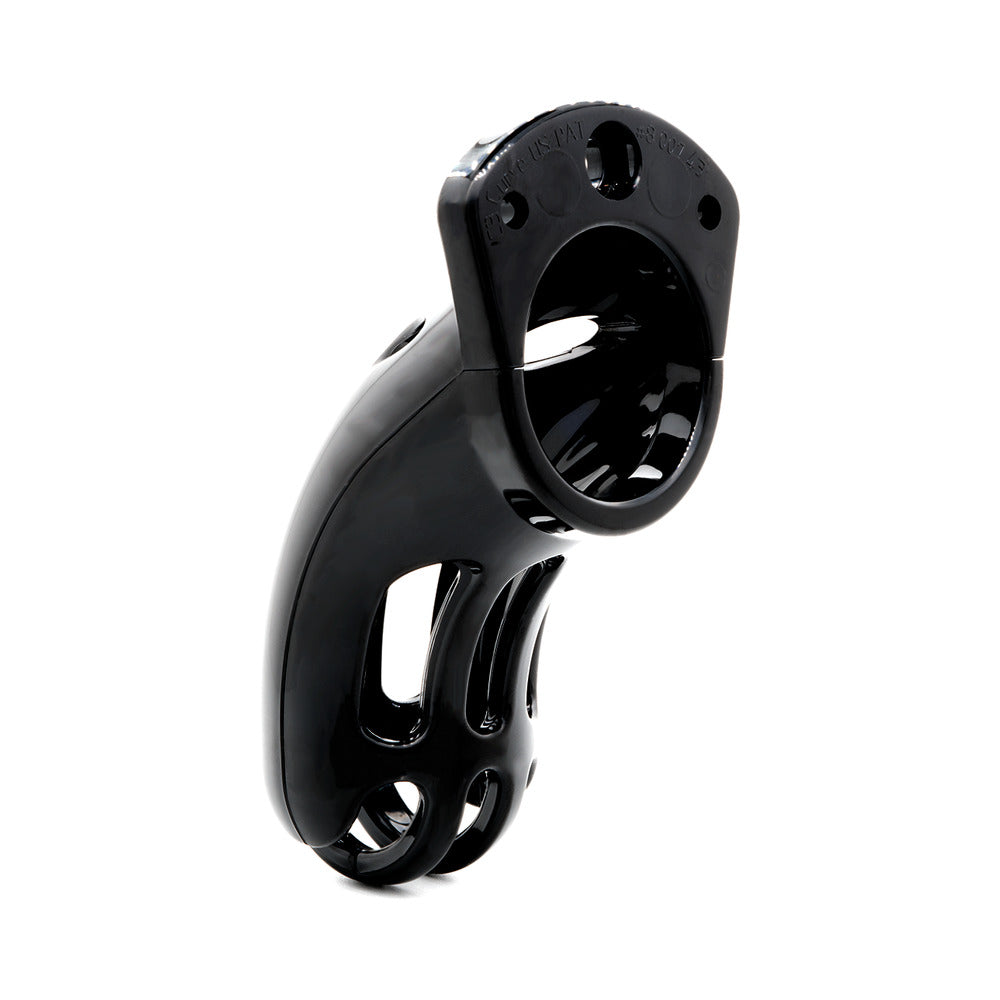 The Curve Black Male Chastity Device - Fantasies Boutique