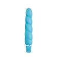 Blush Luxe Anastasia Silicone Slimline Vibrator Aqua - Fantasies Boutique