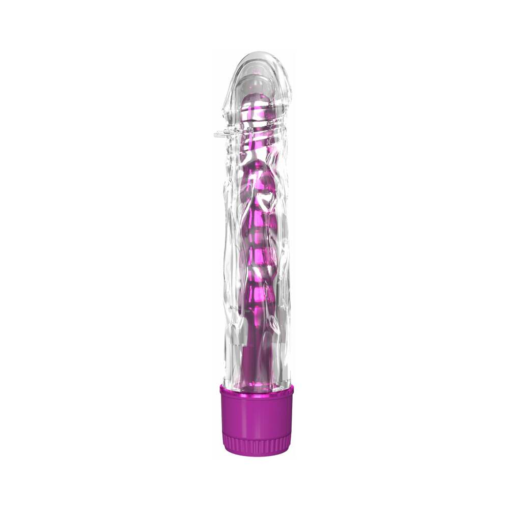 Pipedream Classix Mr. Twister 6.5 in. Vibrator and Sleeve Set Pink - Fantasies Boutique