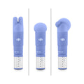 Rose Revitalize Massage Kit with Mini Vibrator & 3 Silicone Attachments Periwinkle