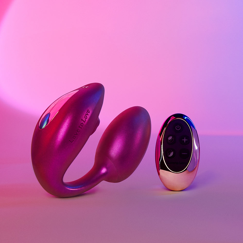 Love to Love Wonderlover with Remote Iridescent Berry - Fantasies Boutique