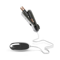 B Yours Silver Power Bullet Remote-Controlled Egg Vibrator Black - Fantasies Boutique