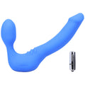 Tantus Strapless Slim Vibrating Strap-On Dildo Azure - Fantasies Boutique