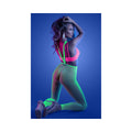 Fantasy Lingerie Glow Come Alive Set Neon Green Queen - Fantasies Boutique