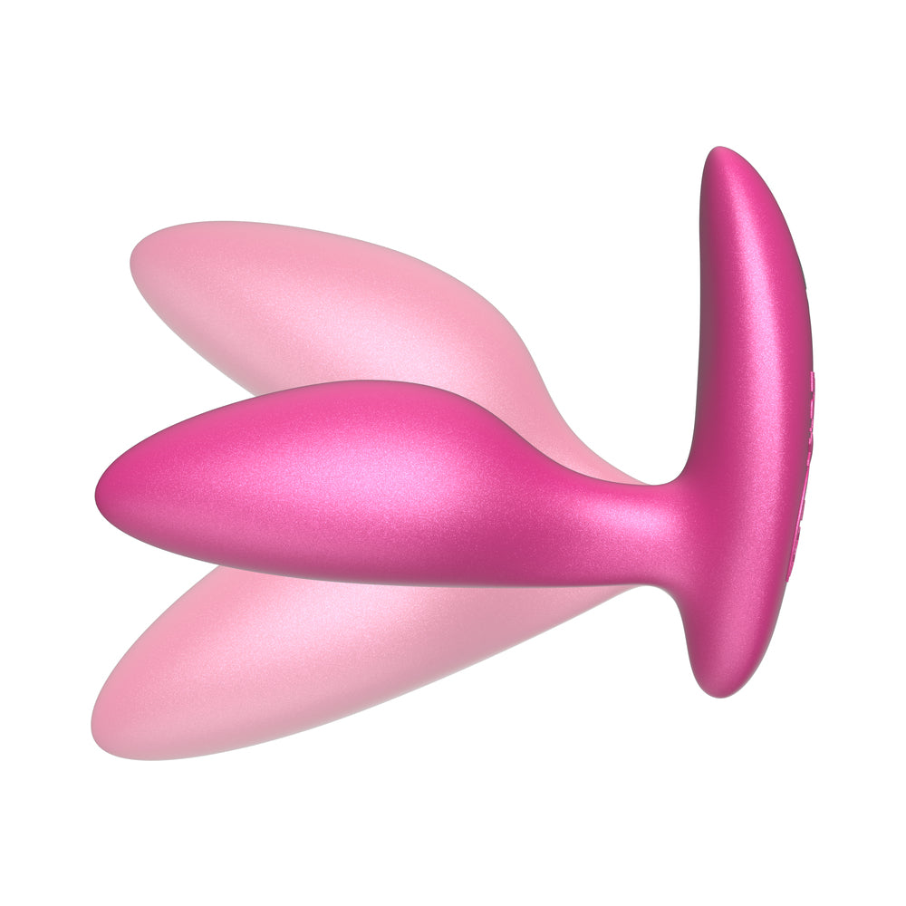 We-Vibe Ditto+ Rechargeable Remote-Controlled Silicone Vibrating Anal Plug Cosmic Pink - Fantasies Boutique