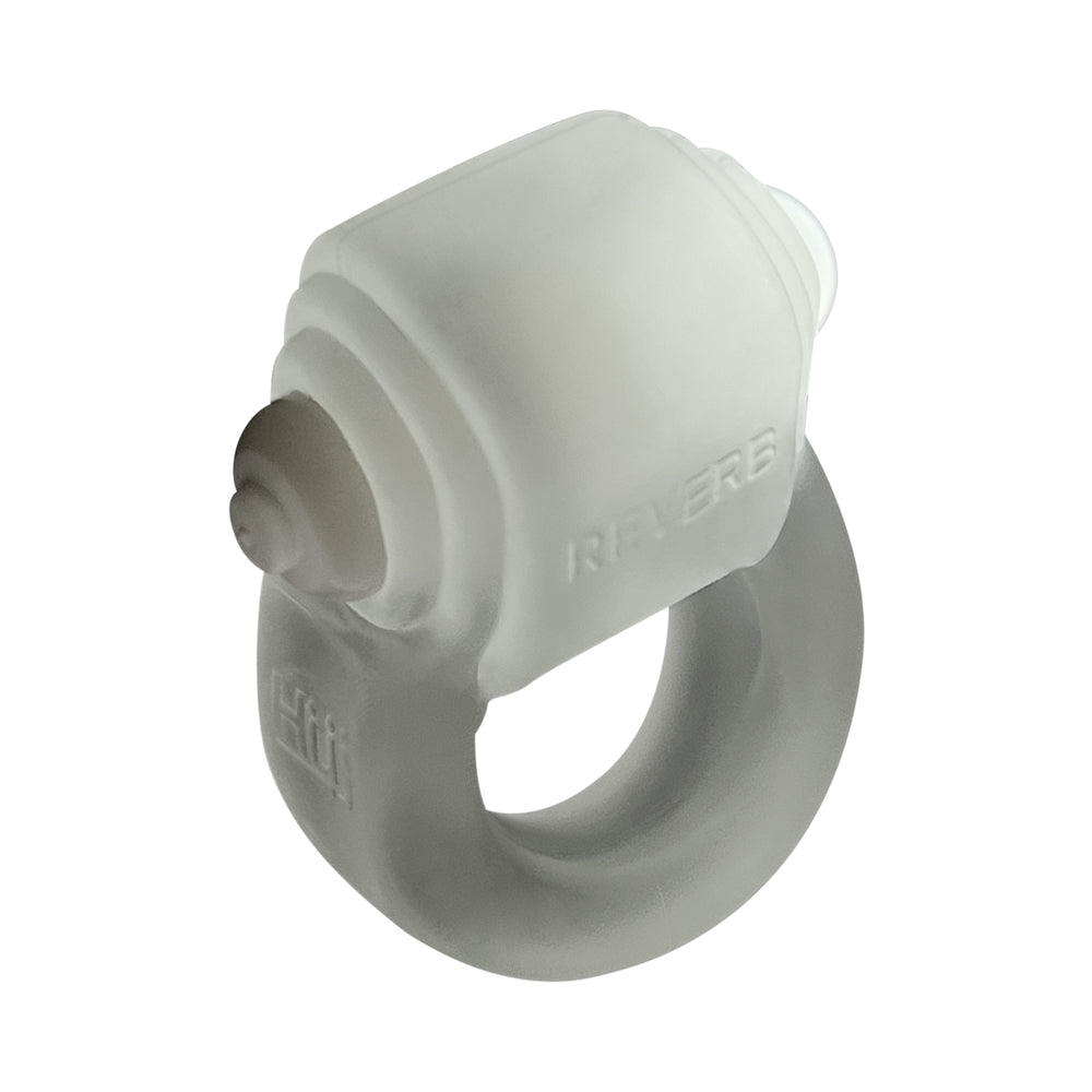 OxBalls Glowdick Cockring With Led Clear Ice - Fantasies Boutique