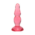 Crystal Jellies Novice Pop Plug 4 in. Pink
