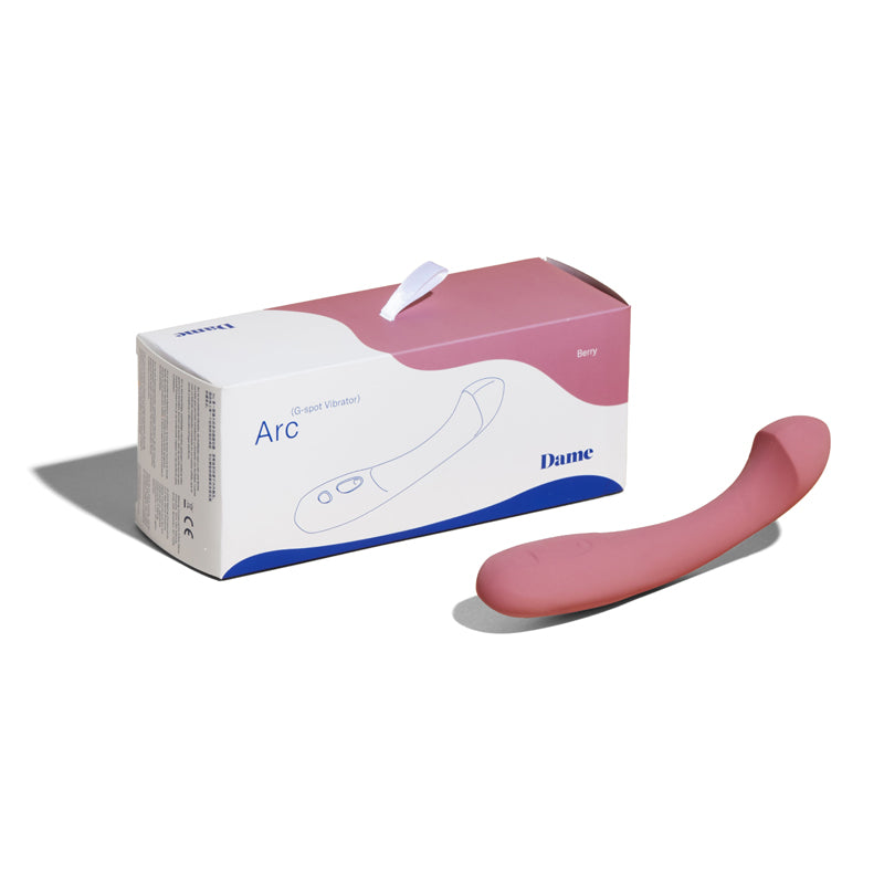 Dame Arc G-Spot Vibrator Berry - Fantasies Boutique
