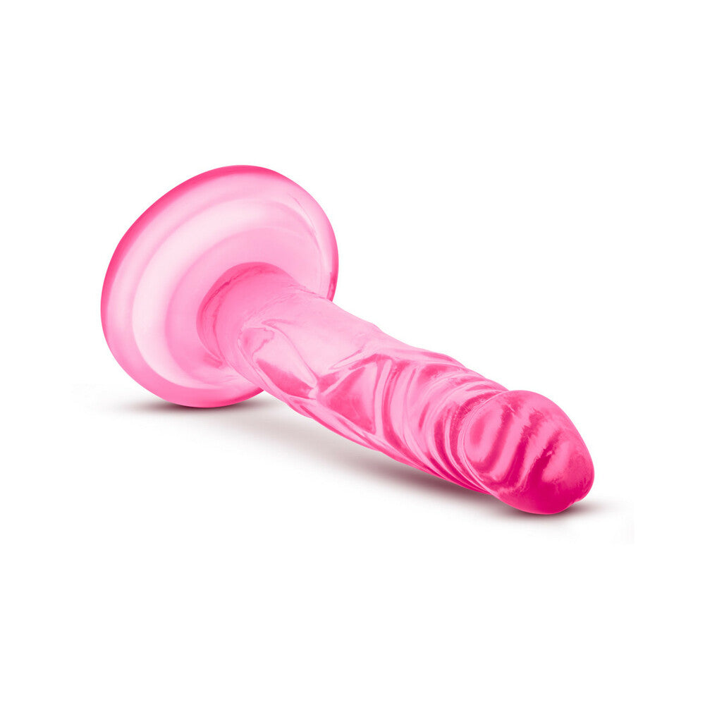 Blush Naturally Yours 5 in. Mini Cock Realistic Dildo with Suction Cup Pink - Fantasies Boutique