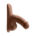 Gender X 4 in. Silicone Packer Dark - Fantasies Boutique