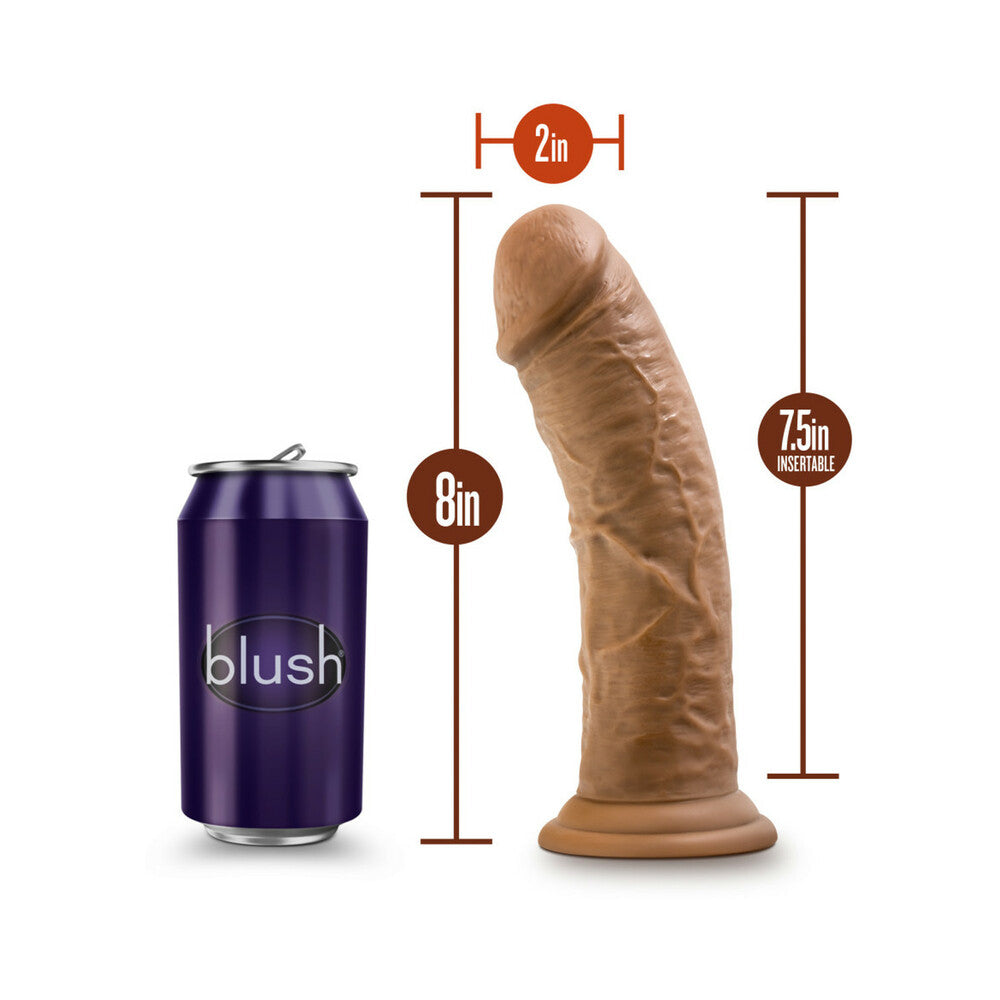 Dr. Skin Realistic 8 in. Dildo Tan - Fantasies Boutique