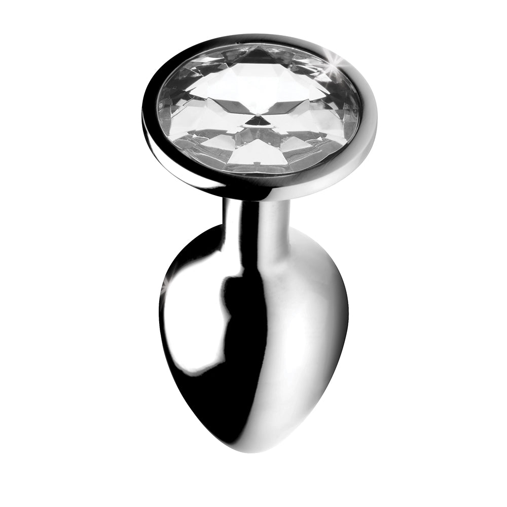 Booty Sparks Clear Gem Anal Plug Small
