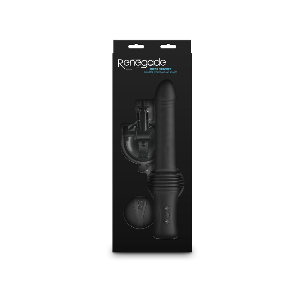 Renegade Super Stroker Black - Fantasies Boutique