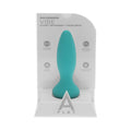 A-Play Vibe Adventurous Rechargeable Silicone Anal Plug with Remote Teal - Fantasies Boutique