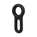 ROCK SOLID The Keyhole Silicone C-Ring Black
