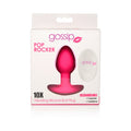 Curve Toys Gossip Pop Rocker Rechargeable Remote-Controlled Silicone Vibrating Anal Plug Magenta - Fantasies Boutique