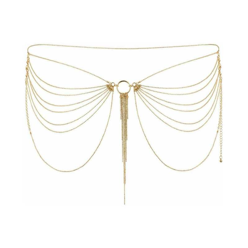 Bijoux Indiscrets Magnifique Chain Waist Jewelry Gold - Fantasies Boutique