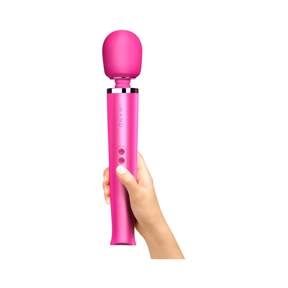 Le Wand Rechargeable Vibrating Massager Magenta - Fantasies Boutique