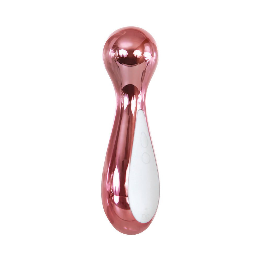 Evolved Starlite Light-Up Rechargeable Chrome Mini Vibrator Pink - Fantasies Boutique