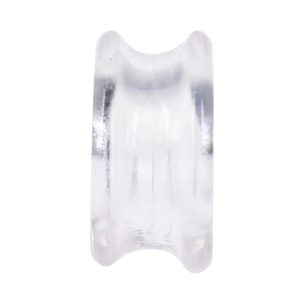 Rock Solid Convex Clear C Ring in a Clamshell - Fantasies Boutique