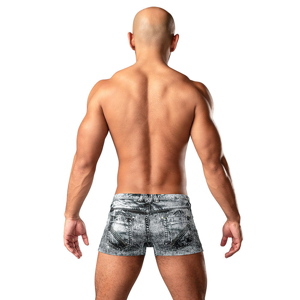 Male Power The Matchmaker Mini Short Denim Print S