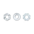 Renegade Chubbies Cock Rings 3-Pack Clear - Fantasies Boutique
