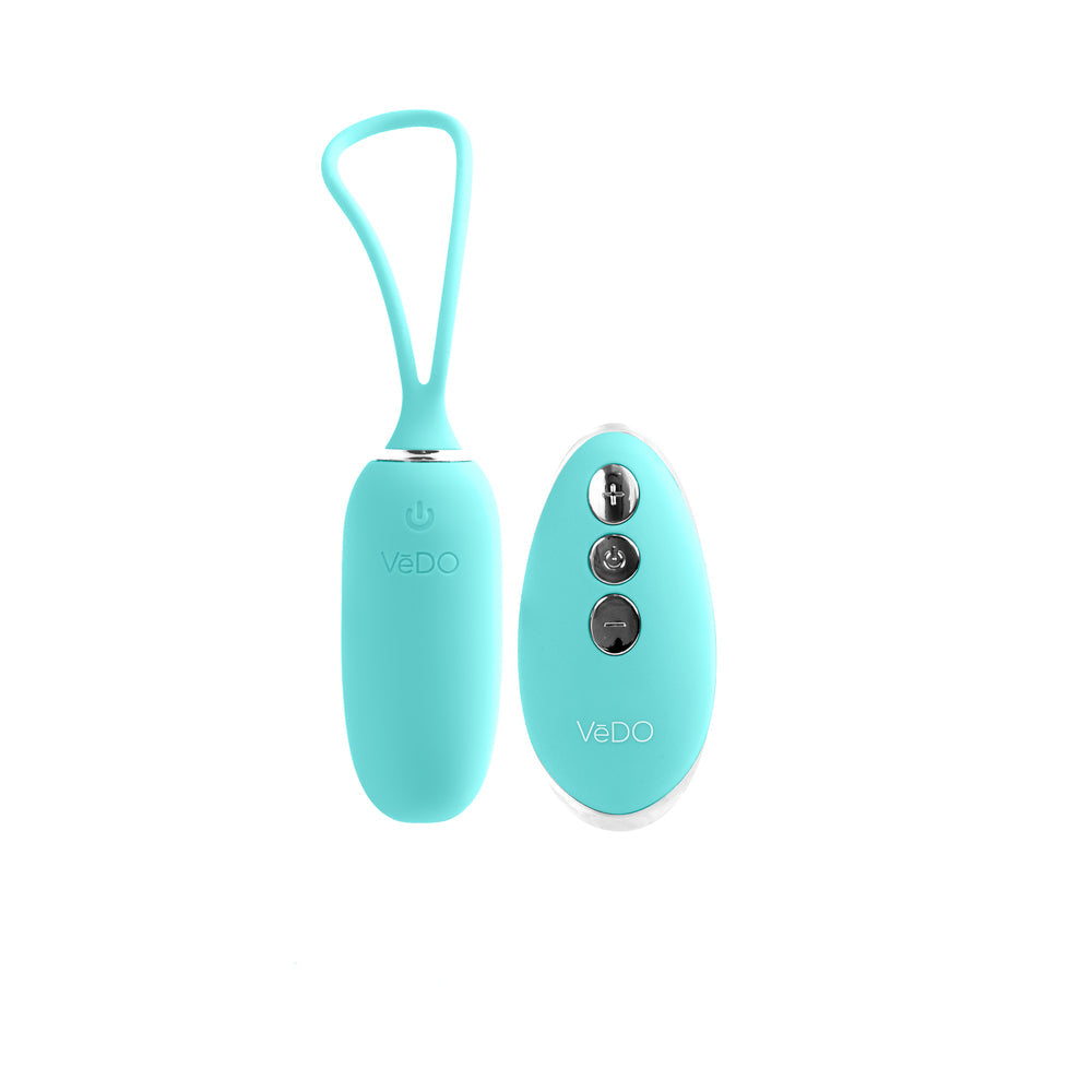 Vedo Kiwi Rechargeable Insertable Tease Me Turquise Bullet - Fantasies Boutique