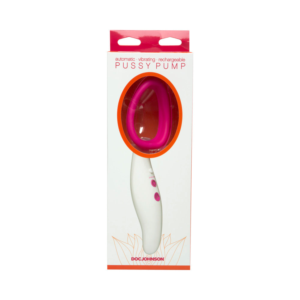 Automatic Pussy Pump Pink/White - Fantasies Boutique