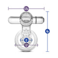Stay Hard 10 Function Vibrating Tongue Ring Clear