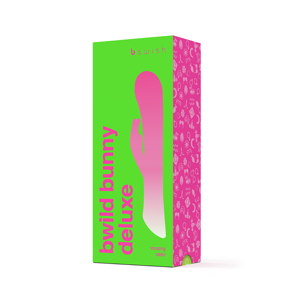 B Swish Bwild Deluxe Bunny Vibrator Raspberry - Fantasies Boutique