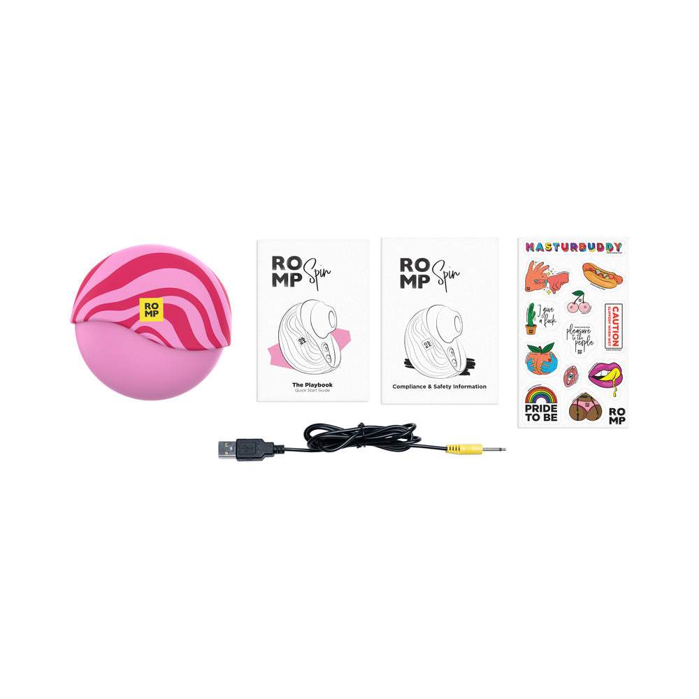ROMP Spin Travel Rechargeable Clitoral Stimulator