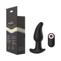 Gender Fluid Twirler Anal Vibe With Remote Silicone Black - Fantasies Boutique