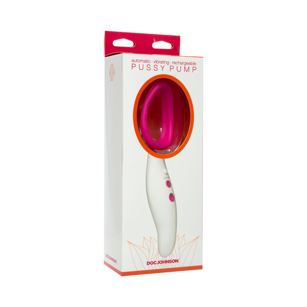 Automatic Pussy Pump Pink/White - Fantasies Boutique