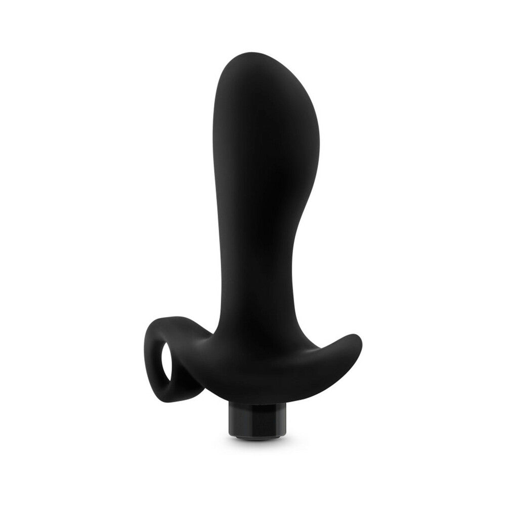 Anal Adventures Platinum Silicone Rechargeable Vibrating Prostate Massager 01 - Fantasies Boutique