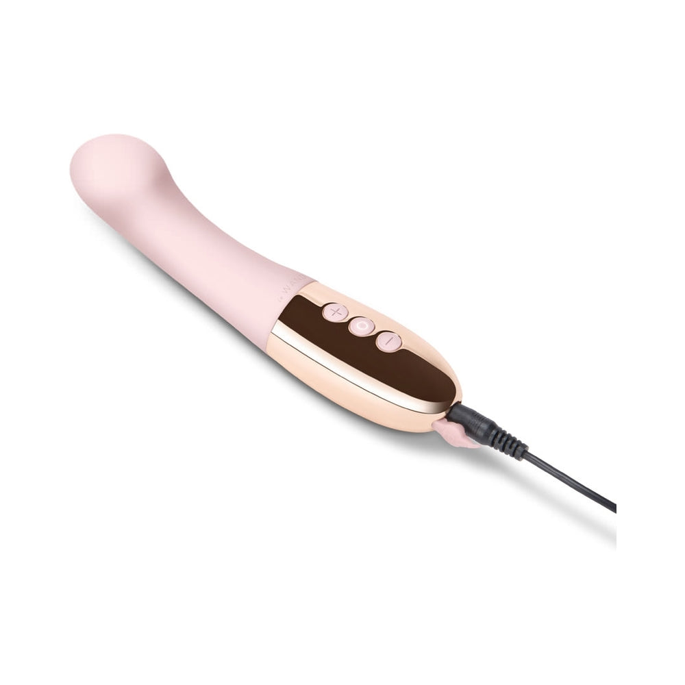 Le Wand Gee Rechargeable Silicone G-Spot Targeting Vibrator Rose Gold - Fantasies Boutique