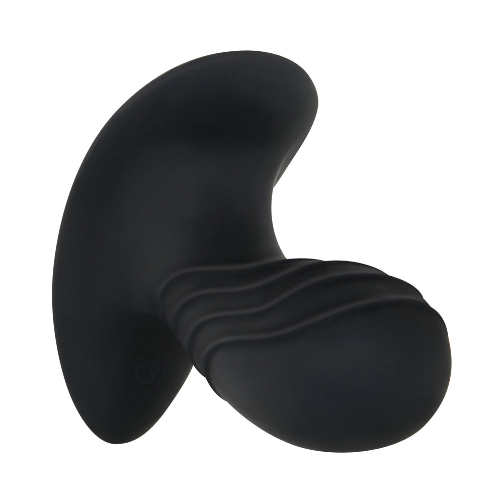 Zero Tolerance The Gentleman Rechargeable Vibrating Silicone Prostate Massager Black - Fantasies Boutique
