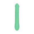 Evolved Full Throttle Rechargeable Warming Vibrator Silicone Mint Green